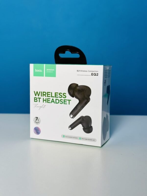 HOCO EQ2 True Wireless – Black Color